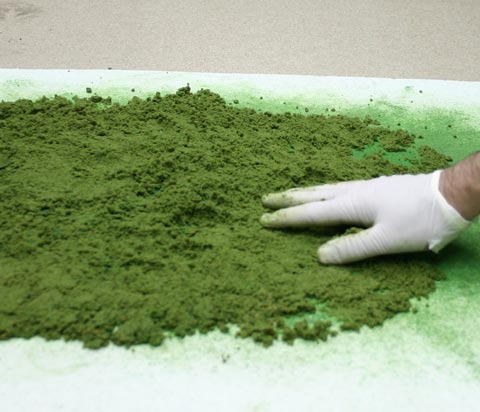 Tutorial de Preparacion de Cesped Casero para Maquetas