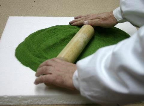 Tutorial de Preparacion de Cesped Casero para Maquetas