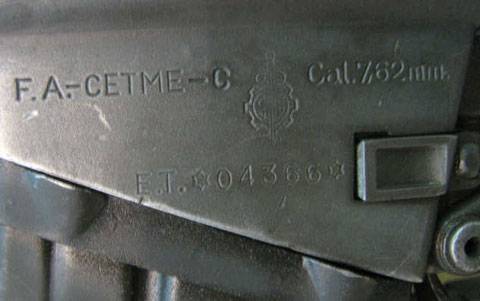 Partes del Cetme 1