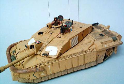 Challenger II - Camuflage tipo Desierto