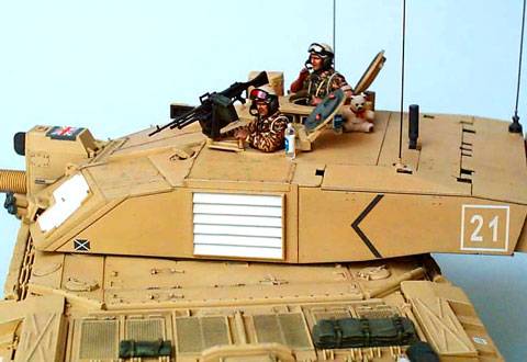 Challenger II - Camuflage tipo Desierto