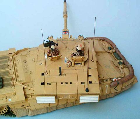 Challenger II - Camuflage tipo Desierto