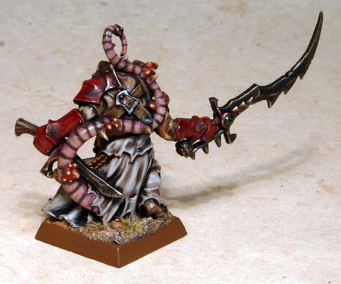 Caudillo Skaven Colaespina - Escala 28mm