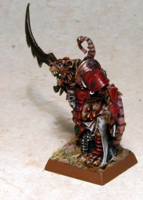 Caudillo Skaven Colaespina - Escala 28mm