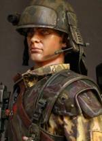 Fant&aacute;stica figura a escala 1/6 de uno de los Marines Coloniales