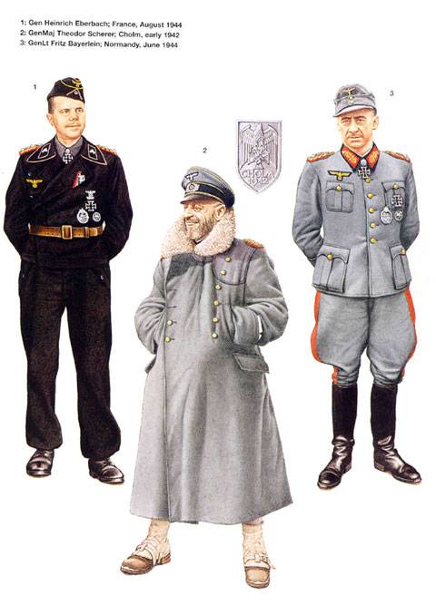Generales y Comandantes del Reich durante la 2&ordf; Guerra Mundial
