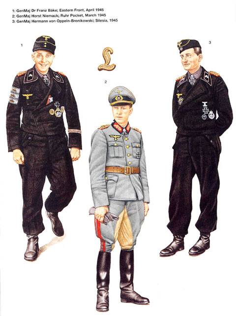 Generales y Comandantes del Reich durante la 2&ordf; Guerra Mundial