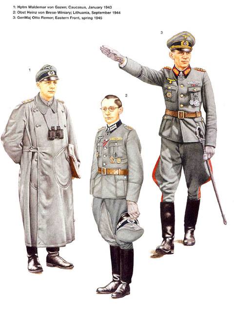 Generales y Comandantes del Reich durante la 2&ordf; Guerra Mundial