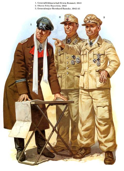 Estado Mayor Alem&aacute;n. L&aacute;minas pertenecientes a los Generales y Comandantes del Reich durante la 2&ordf; Guerra Mundial. (German Commanders of World War II) 