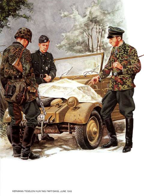 Estado Mayor Alem&aacute;n. L&aacute;minas pertenecientes a los Generales y Comandantes del Reich durante la 2&ordf; Guerra Mundial. (German Commanders of World War II) 