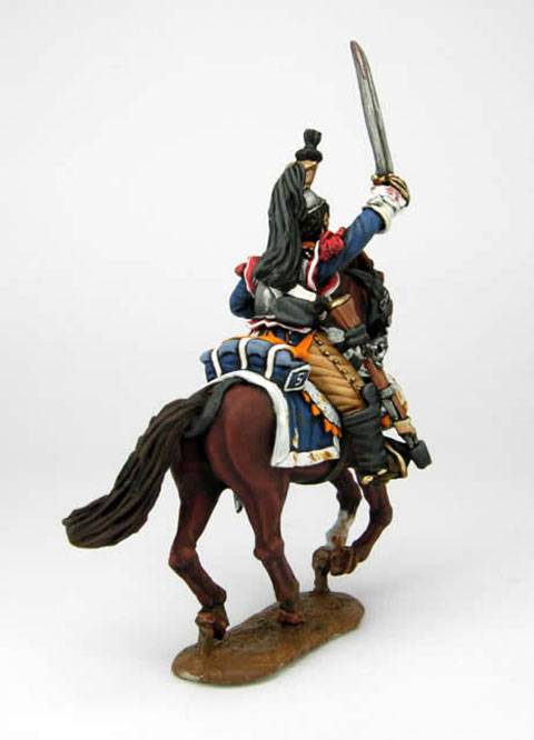 Coracero Frances a Caballo en 28 mm.