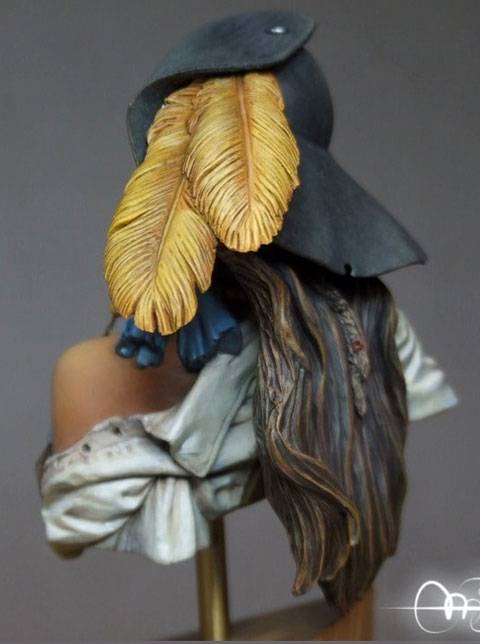 Busto de una Corsaria