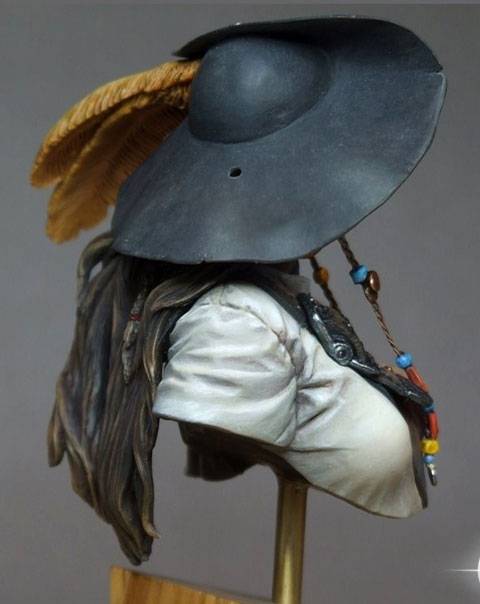 Busto de una Corsaria