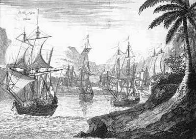 La flota espa&ntilde;ola de Cortes