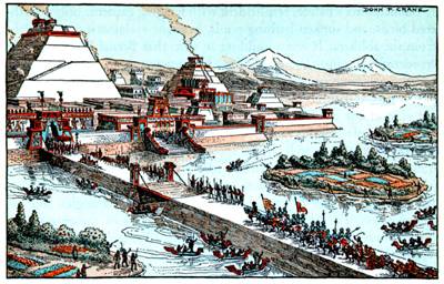  Hern&aacute;n Cort&eacute;s, en su marcha hacia M&eacute;xico-Tenochtitlan,