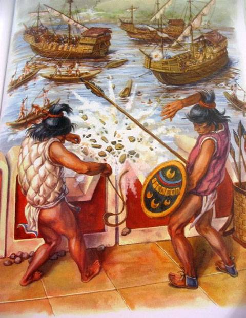 Las Naves atacan a ca&ntilde;onazos