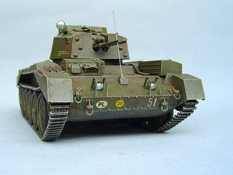 El modelo Crusader III AA Mk