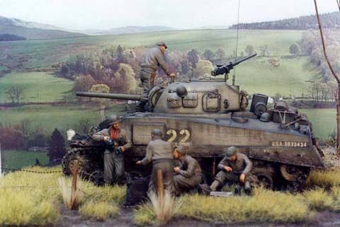 Diorama Coffee Break - Escala 1/35
