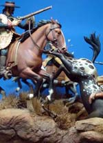 Diorama de la Batalla de Cuerno Verde - Escala 54mm. 
