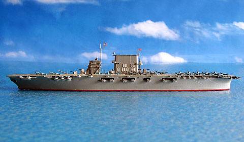 Portaaviones de EEUU "USS SARATOGA (CV-3)". 