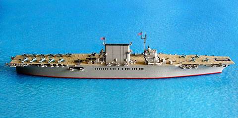 Portaaviones de EEUU "USS SARATOGA (CV-3)". 