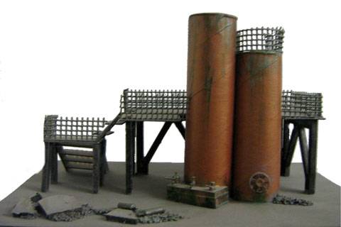 Depositos para miniaturas de Warhammer. 