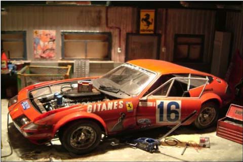 Taller Ferrari - Escala 1/24