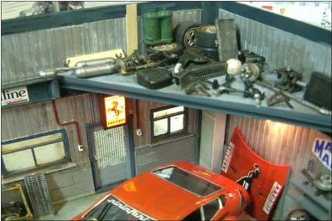 Taller Ferrari - Escala 1/24