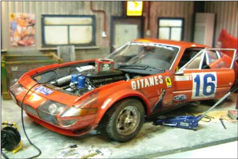 Taller Ferrari - Escala 1/24