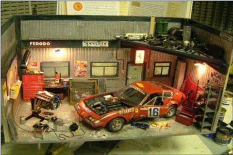 Taller Ferrari - Escala 1/24