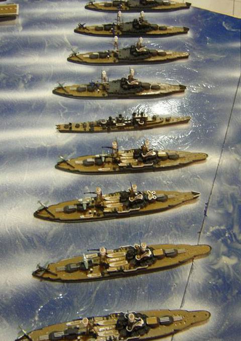 Diorama Naval Gigante
