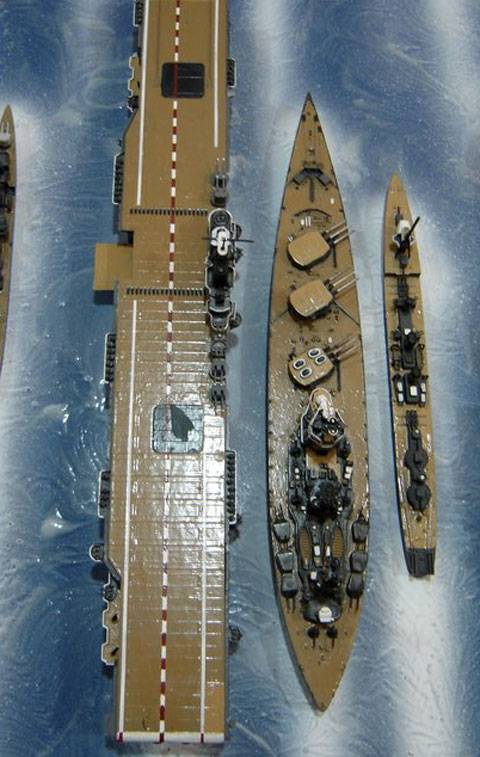 Diorama Naval Gigante