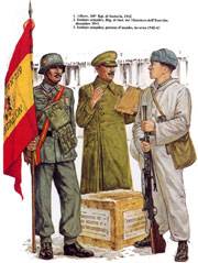 La divisi&oacute;n 250. Einheit spanischer Freiwilliger de la Wehrmacht
