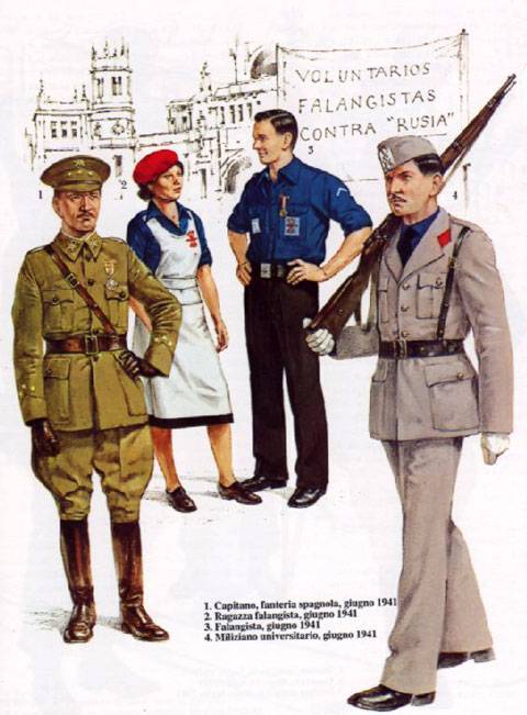 La divisi&oacute;n 250. Einheit spanischer Freiwilliger de la Wehrmacht