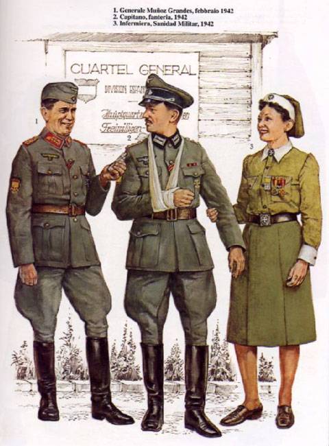 La divisi&oacute;n 250. Einheit spanischer Freiwilliger de la Wehrmacht