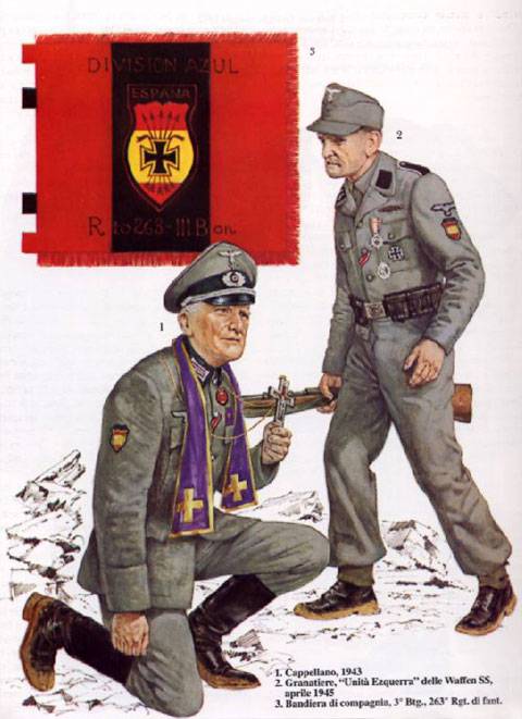 La divisi&oacute;n 250. Einheit spanischer Freiwilliger de la Wehrmacht