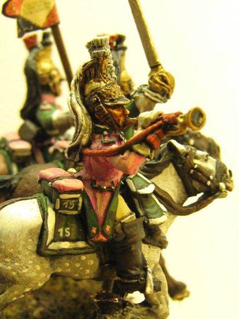 Carga de Dragones a Caballo - Escala 28mm