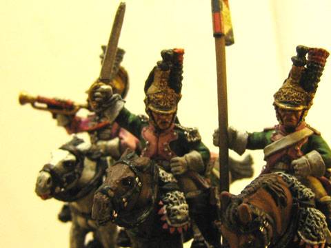 Carga de Dragones a Caballo - Escala 28mm
