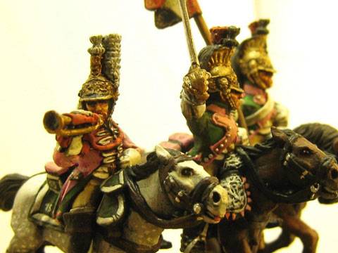 Carga de Dragones a Caballo - Escala 28mm