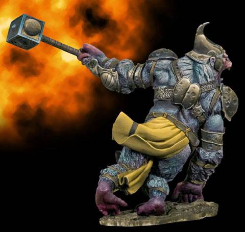 Dagor es una de las ultimas figuras a escala de 54 mm 1/32, de la nueva serie de fantas&iacute;a de Andrea Miniatures, la Warlord Saga. 