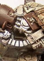 Dreadnought Black de Asalto en combate. 