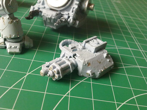 Proyecto Dreadnought de los  Lobos Espaciales - Escala 28mm