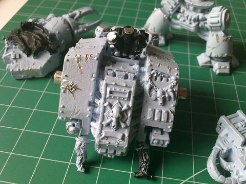 Proyecto Dreadnought de los  Lobos Espaciales - Escala 28mm