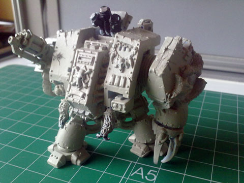 Proyecto Dreadnought de los  Lobos Espaciales - Escala 28mm.  