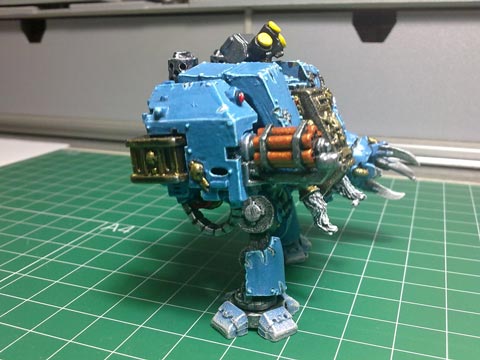 Proyecto Dreadnought de los  Lobos Espaciales - Escala 28mm.  