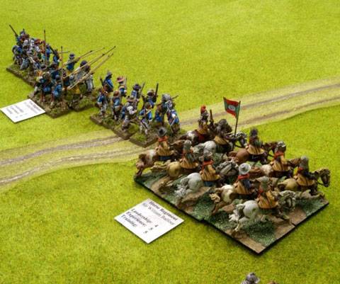 Batalla de Edgehill - 28 mm