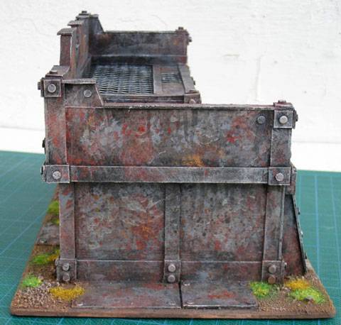 Edificio de Chapa para Wargames. 