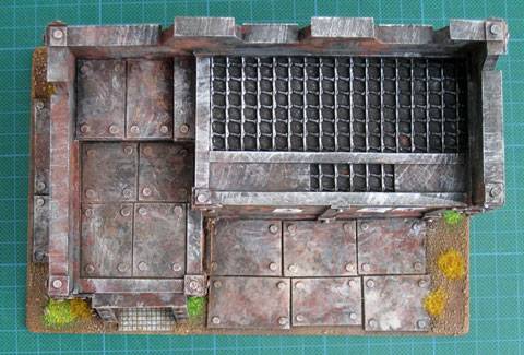 Edificio de Chapa para Wargames. 