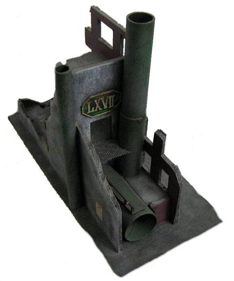 Edificio en Ruinas para Warhammer de 25 y 28 mm.
