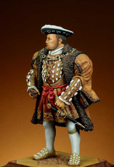 Enrique VIII de Inglaterra - Escala 90mm